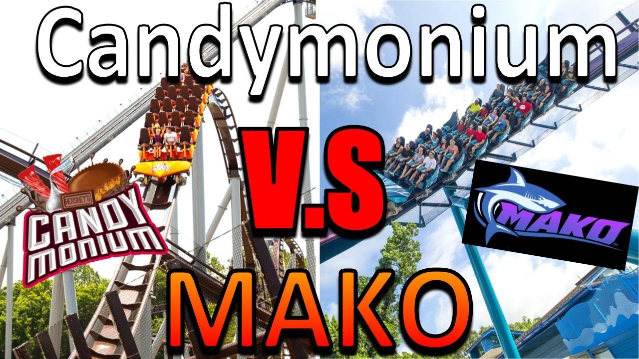 Candymonium VS Mako! | Coaster Fight
