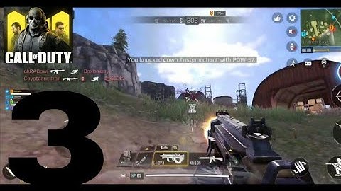 Call of Duty: Mobile Gameplay Walkthrough Part 3 - Battle Royal(iOS, Android)
