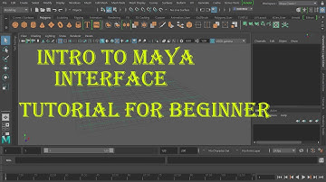 Intro to Maya || Interface Tour || Autodesk Maya || Tutorial for Beginner.