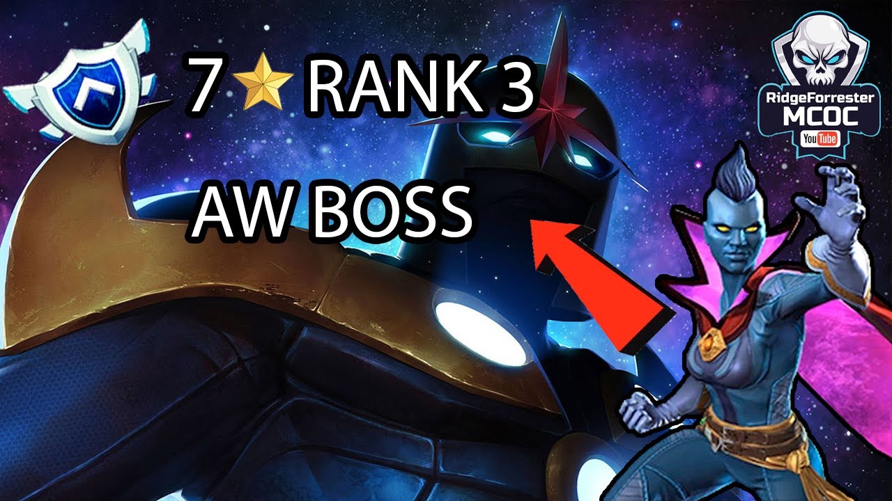 Sorcerer Supreme Melt Another AW BOSS - 1 Million Health NOVA - MCOC