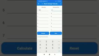 Stock Average & Profit Calculator screenshot 4