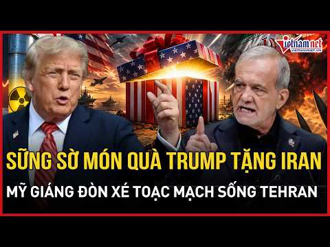 Shocking “unboxing” of Trump's gift to Iran: US delivers a lethal blow, severing Tehran's “lifeline”