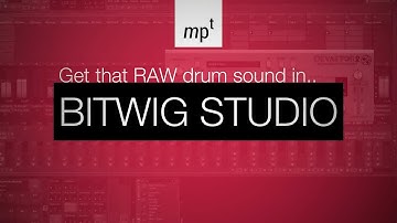 Bitwig and D16 Devastor 2 - Raw House Drums Deconstructed
