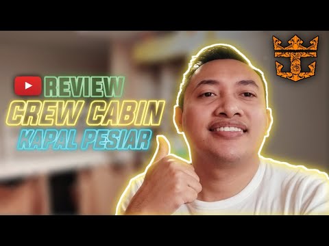 Vlog Review Crew Cabin Kapal Pesiar | Spectrum of The Seas | Royal Caribbean