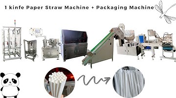 paper straws making machine speed 750pcs/min from China
