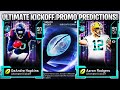 ULTIMATE KICKOFF PROMO PREDICTIONS! ULTIMATE KICKOFF MASTER PREDICTIONS! | MADDEN 21 ULTIMATE TEAM