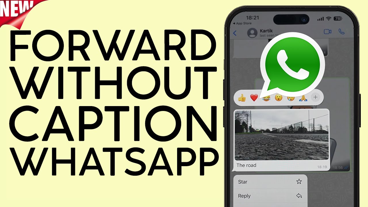 How to Forward Photos & Video without Caption on Whatsapp | New Whatsapp Update (2023)