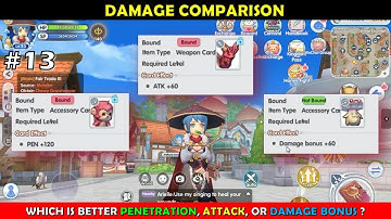 RO X Next Generation | Damage Comparison : Penetration, Bonus Damage, and Attack Status