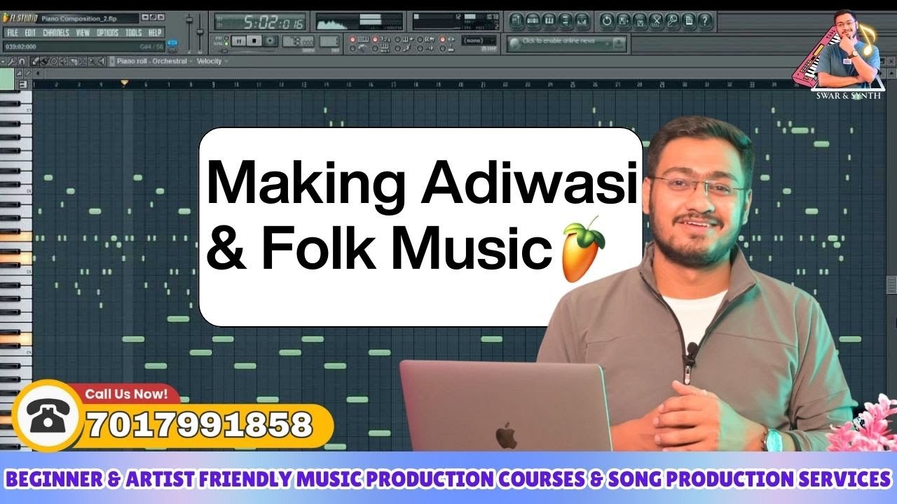 Making Adiwasi & Indian Folk Music in FL Studio || Buy Indian Samples & Loops || Folk VST Plugins