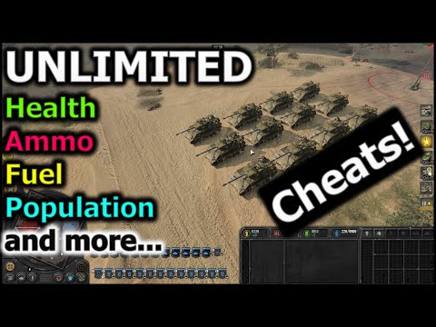 Company of Heroes 3 - Cheats | Unlimited Health, Fuel, population and more...