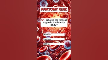 Can you get 6/6? #anatomy #science #quiz #quiztime #trivia