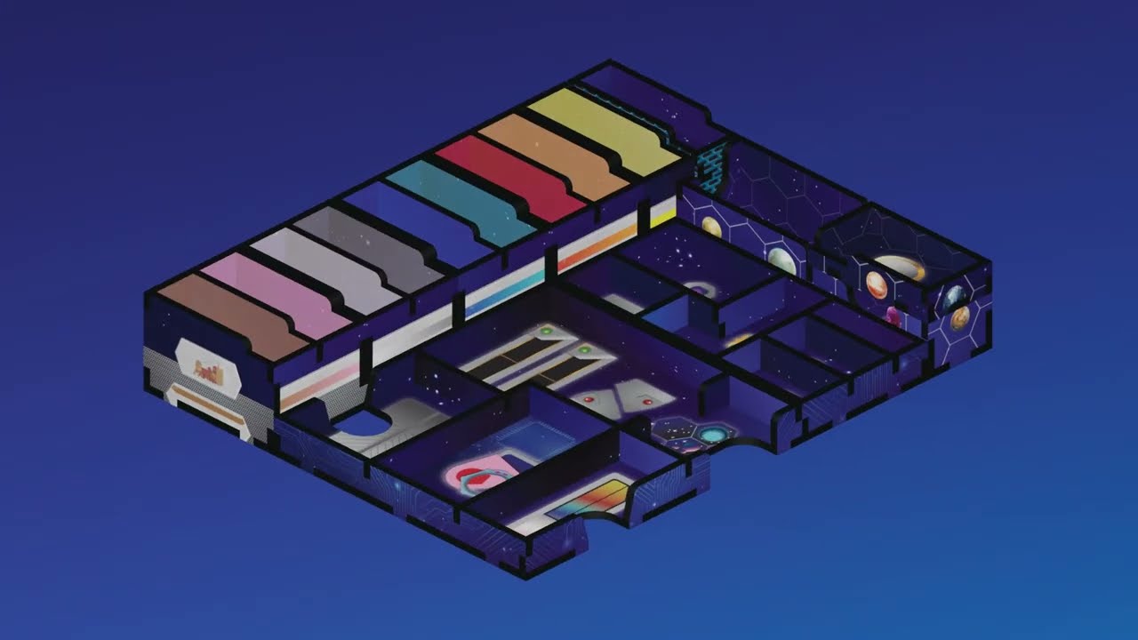 Folded Space Colour Insert for Gaia Project