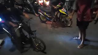 Ini balap liar di Lubuklinggau 2019 motor main malam tadi mio vs mio hari ini Oke semuanya