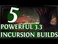 PoE 3.3 - 5 Powerful League Starter Builds For Flashback League! (Path of Exile 2018)