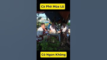 Cà phê mùa nước lũ miền Tây–ngồi gần chợ mà như giữa sông #ChợBìnhThủy#MùaNướcLũ