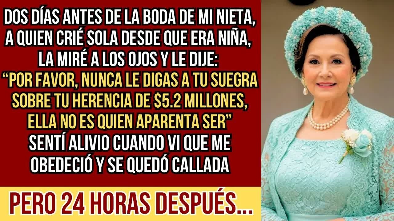 HISTORIAS REALES  Crié a mi nieta sola, le pedí que ocultara la herencia de millones a su suegra
