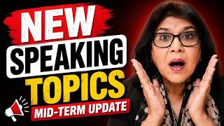 New Ielts Speaking Topics Are Here August 2026 Update