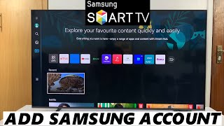 How To Add Samsung Account To Smart TV Using Phone screenshot 4