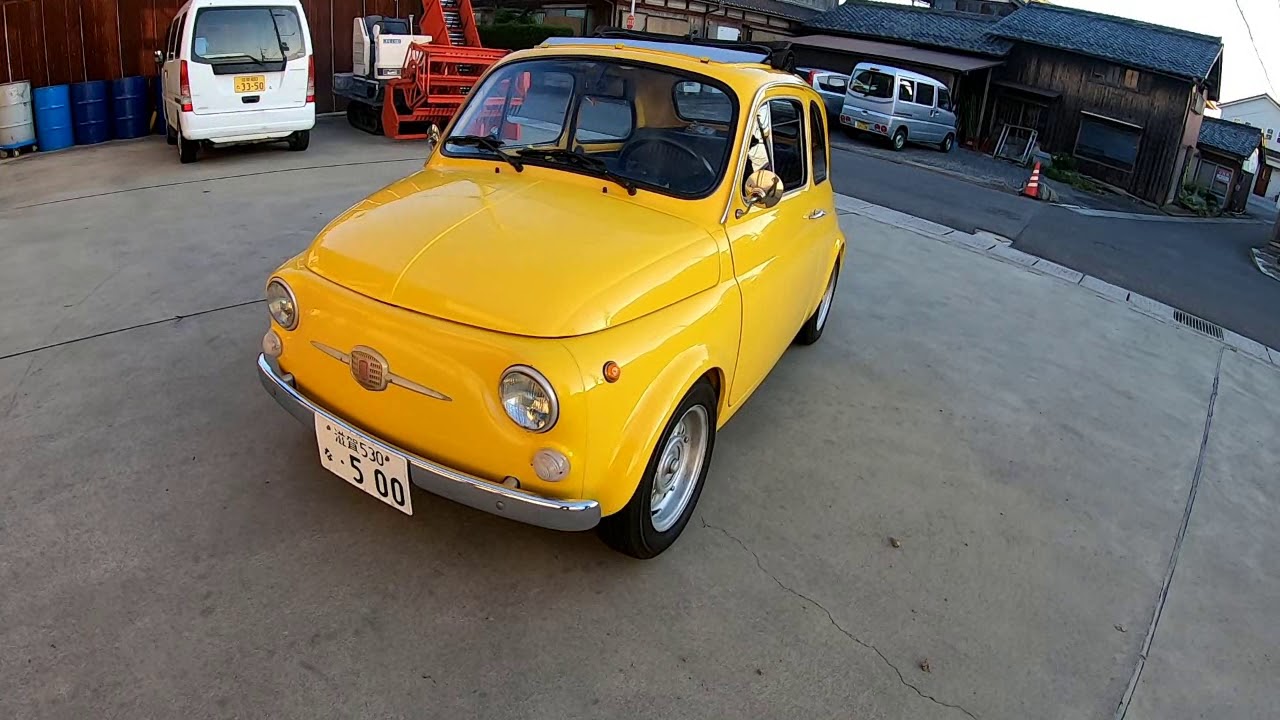 フィアット500がやって来た Fiat500 Youtube