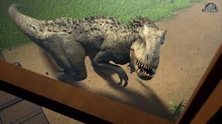 CAMP CRETACEOUS indominus rex video Attack on the tower