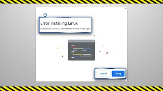 How To Fix Linux Terminal not Opening on Chromebook - 2022 Guide