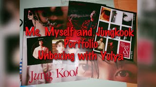 ME, MYSELF & JUNGKOOK Portfolio | Unboxing with @yulya_pinayeonnie