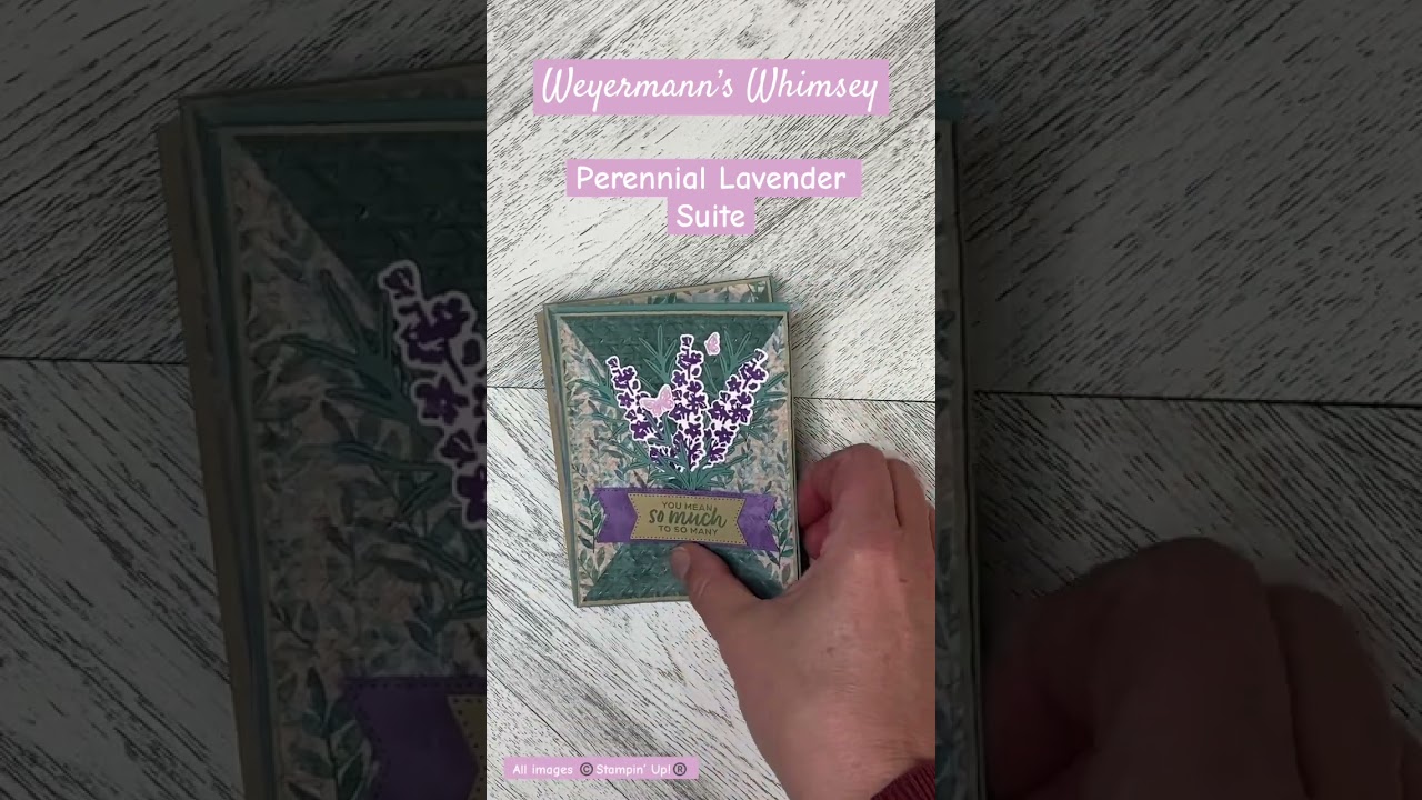 Painted Lavender Bundle review of this week’s cards. 