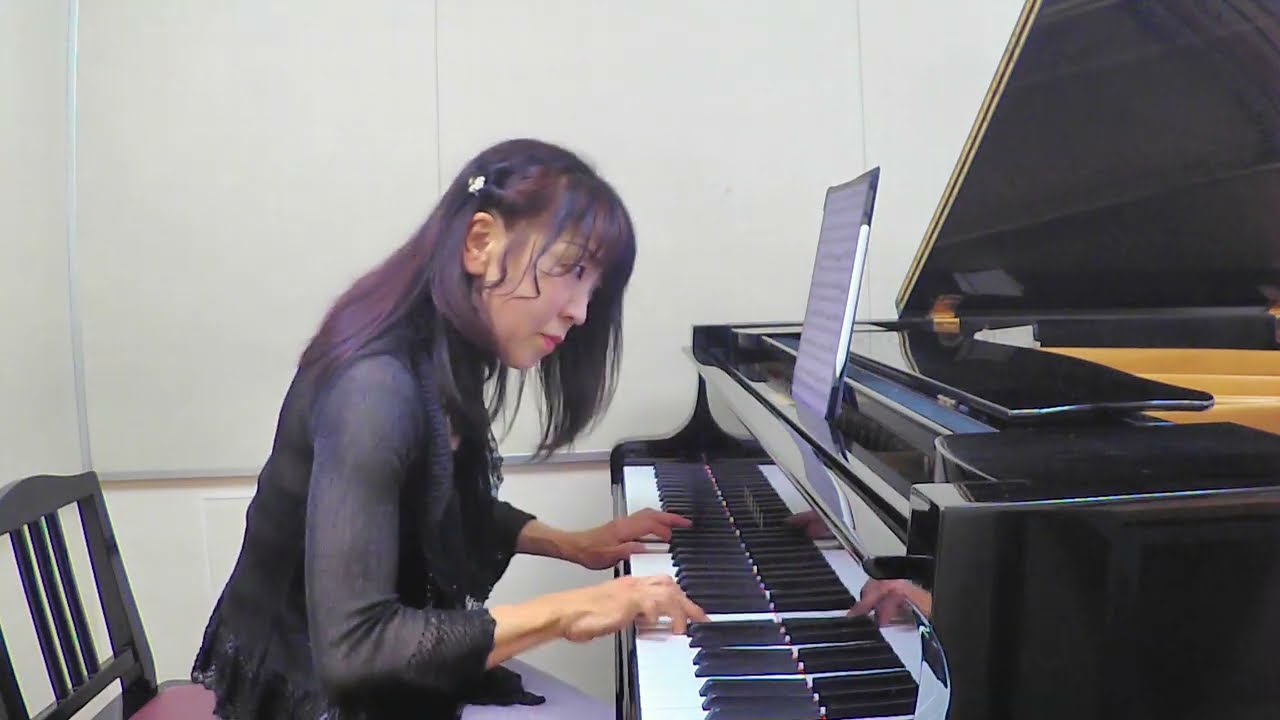 ベートーヴェン 「うつろな心」による6つの変奏曲 鈴木久美子 ピアノ