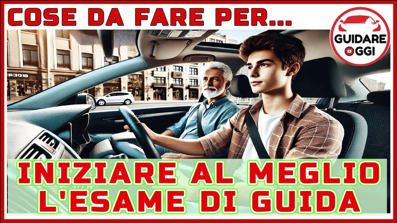 TUTTE LE COSA DA FARE ALL’INIZIO DI UN ESAME DI GUIDA DELLA PATENTE B