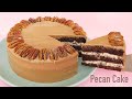PECAN Layer CAKE - Creamy and Delicious! | Dessert Recipe | Baking Cherry