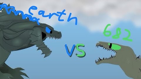 Godzilla earth vs SCP-682 (sticknodes animation) godzilla netflix films vs scp foundation creatures