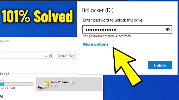 How to Unlock BitLocker Drive if you forgot your password in Windows 11 / 10 / 8 / 7 🔓🔑❌