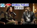 🚀How To Create a Monkey Podcast Video With Veo 3 ? 🔥✅