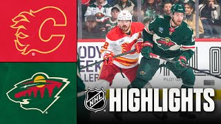 Flames Vs. Wild Nhl Highlights January 29, 2026