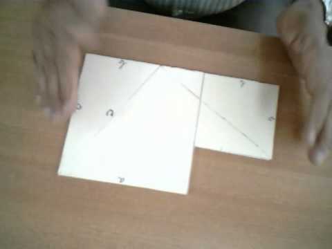 Pythagoras theorem - A practical approach- An easiest way!