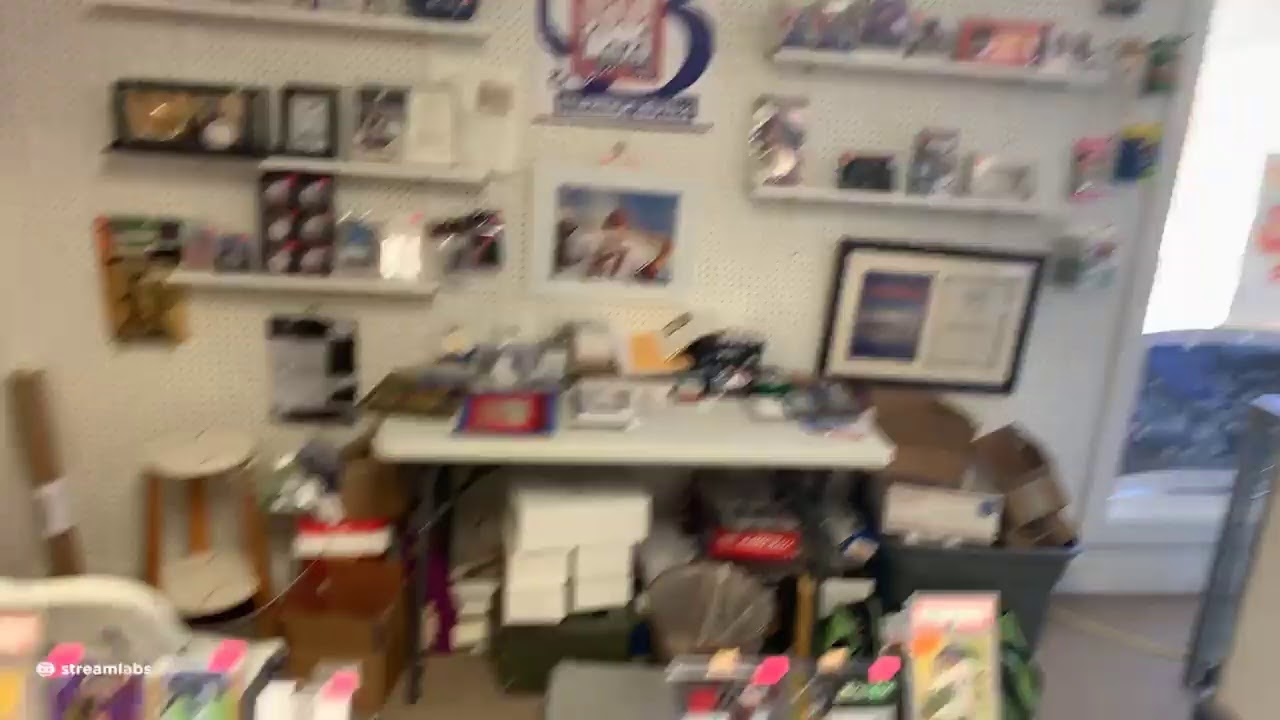 Live from Bluegrass Cards and Memorabilia! *Read the description for