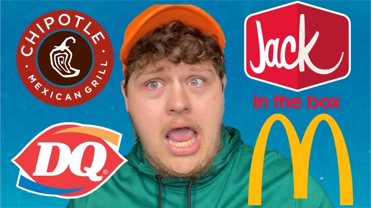 Ranking The Worst Fast Food Restaurants YouTube