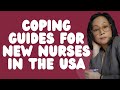 Practical tips and guides to help you cope as a new nurse in the usa