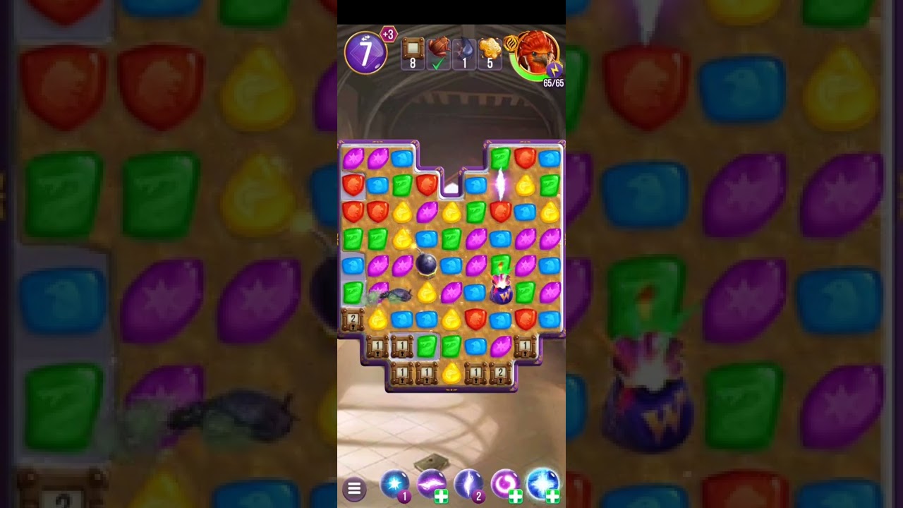 Harry Potter: Puzzles & Spells level 2041 no boosters