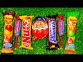 Satisfying video Asmr lollipops candy and chocolate unboxing video Asmr opening video