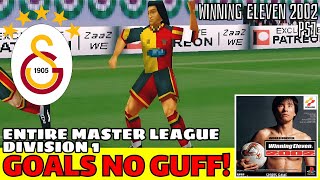 Ⓜ️ Entire Master League Div 1 | Galatasaray | WE2002 PES PS1 PSX