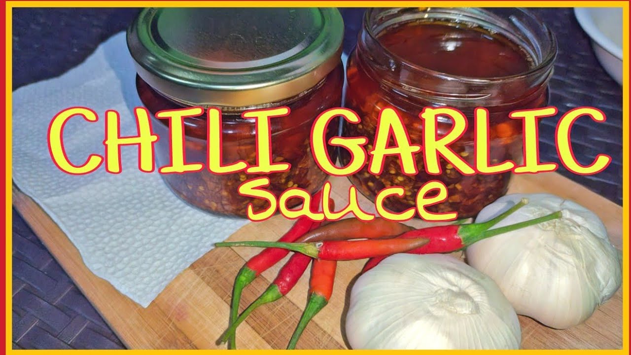 How to make Chili Garlic Sauce Pinoy Easy Recipe YouTube