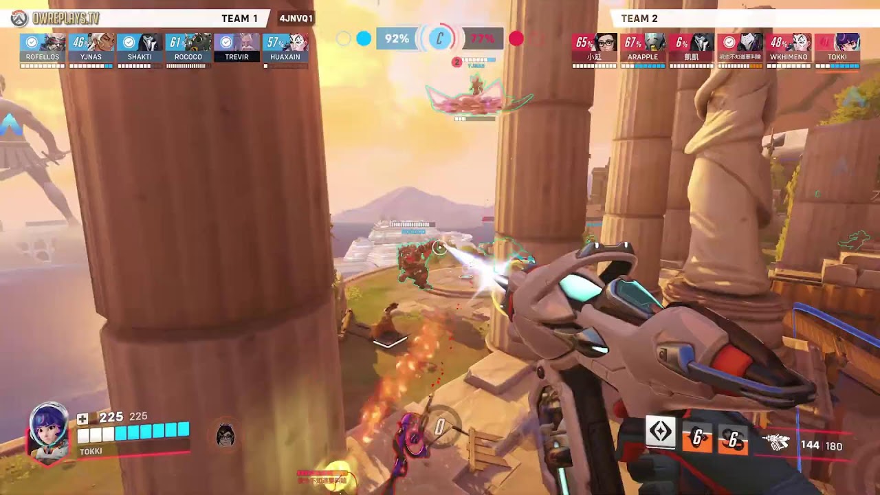 Freezing Torpedoes by TOKKI — Overwatch 2 Replay 4JNVQ1