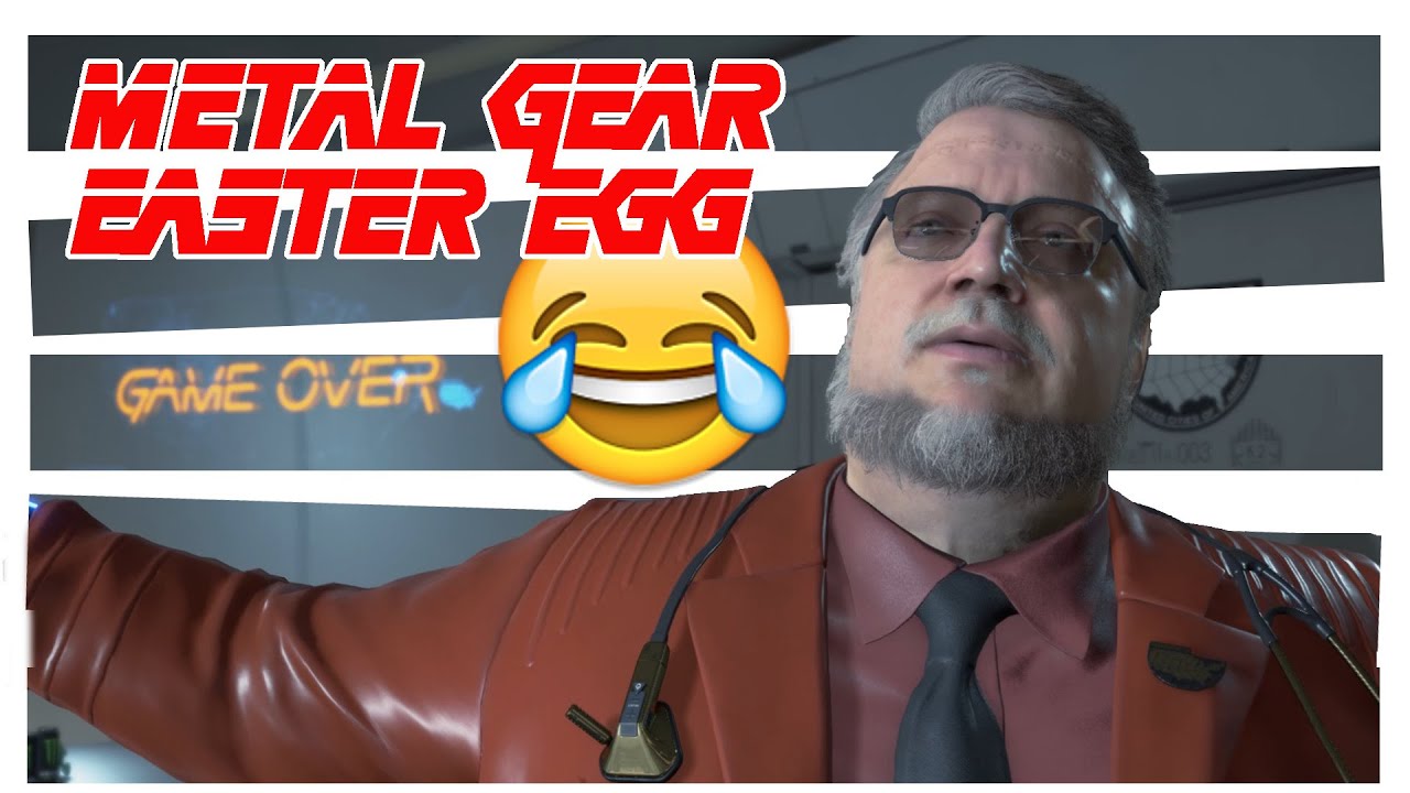 Death Stranding Metal Gear Easter Egg YouTube