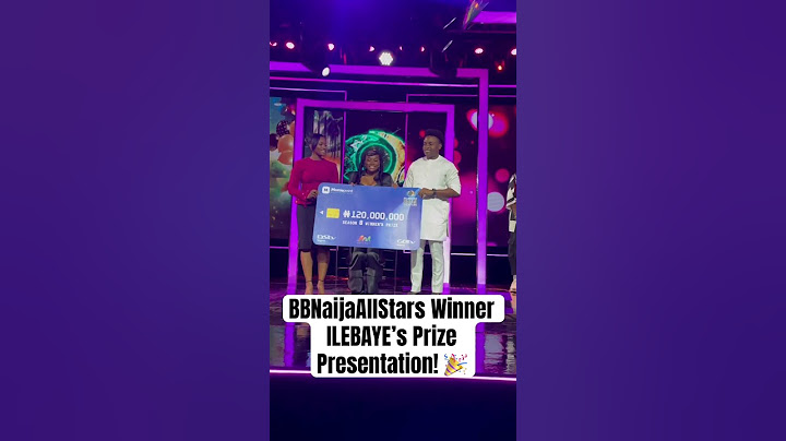 120 million Naira (and more) for the Gen Z Baddie #Ilebaye #BBNaijaAllStars #BBNaija