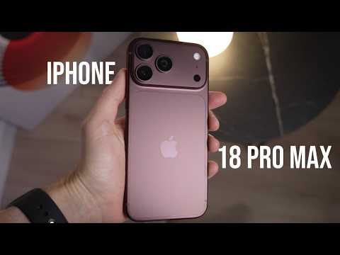 New iPhone 18 Pro Max: A look at the Burgundy color and its variable aperture camera 📸