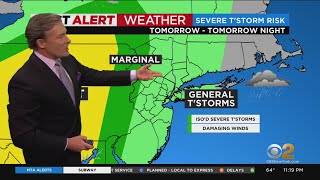 First Alert weather: CBS2 11 p.m. forecast