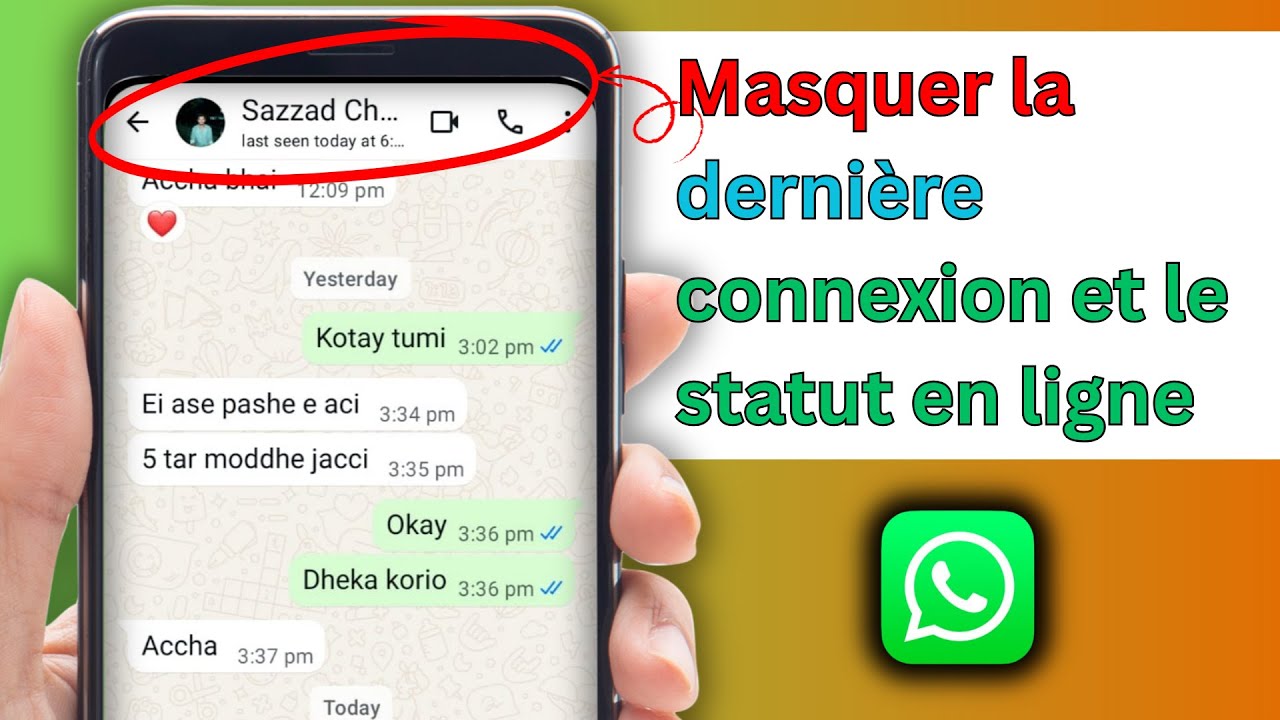 Comment cacher “Vu à” et statut en ligne WhatsApp 2025 | Astuce WhatsApp privée