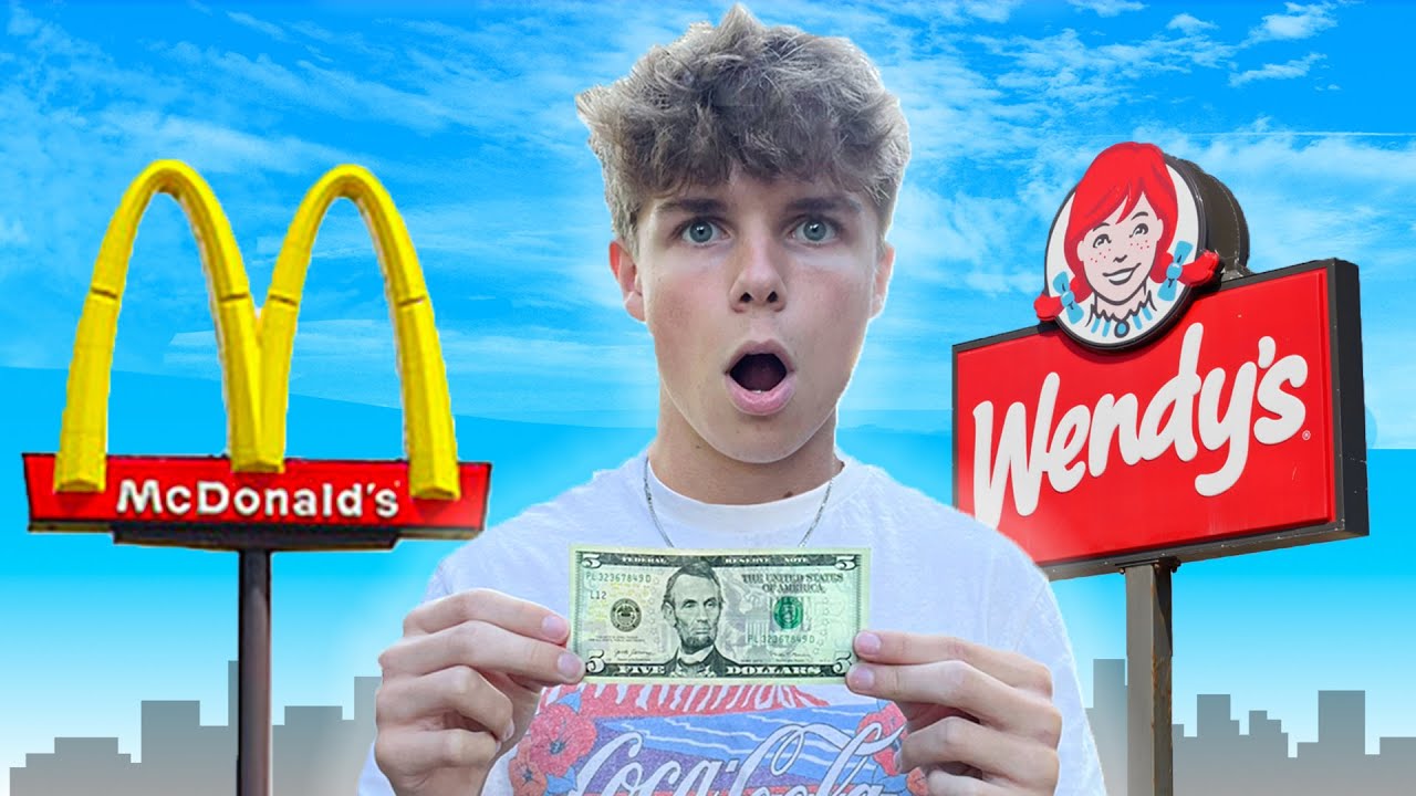 I Rated the McDonalds MEAL DEAL vs Wendys BIGGIE BAG YouTube