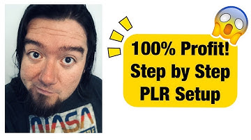 How To Setup Your Own PLR Product To Sell For 100% Profit Step by Step [Start To Finish]